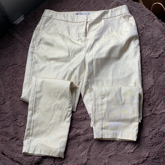 Jennifer Lopez Gold Pants - Picture 4 of 4